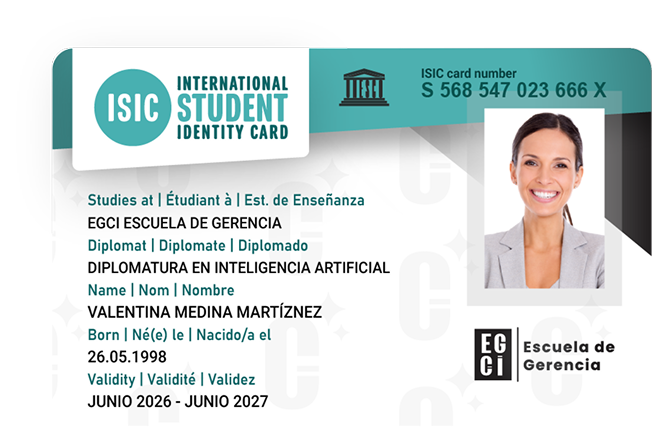 Carné internacional ISIC - EGCI Escuela de Gerencia